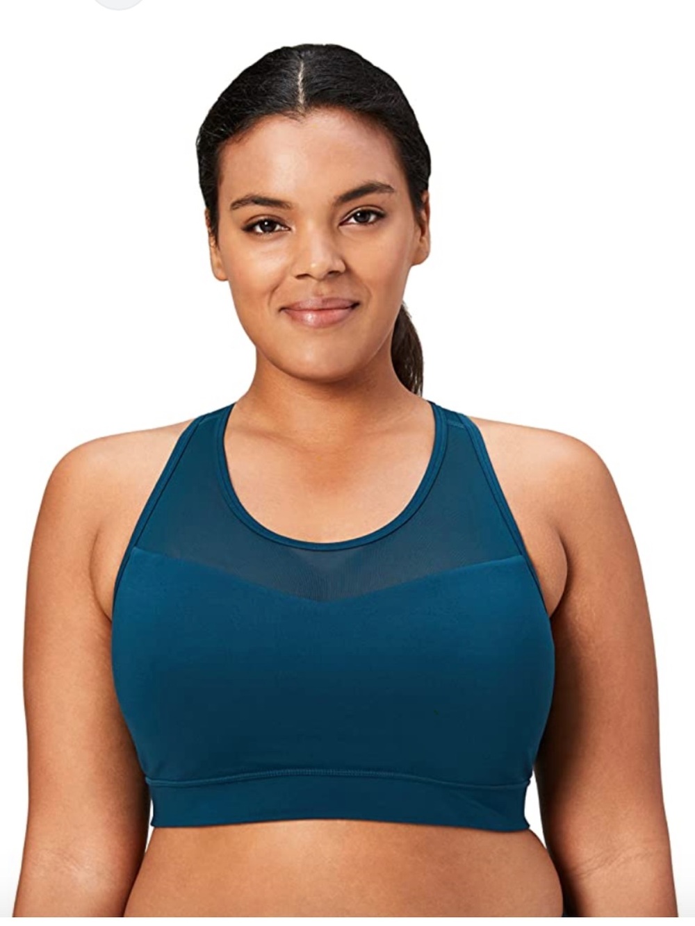 Core 10 Women's Teal Icon Series The Warrior Mesh Sports Bra L17142 Size 2X